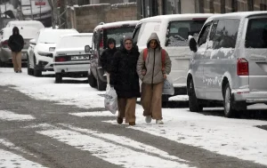 Kars ve Ardahan’da Kar Yağışı Etkili Oldu