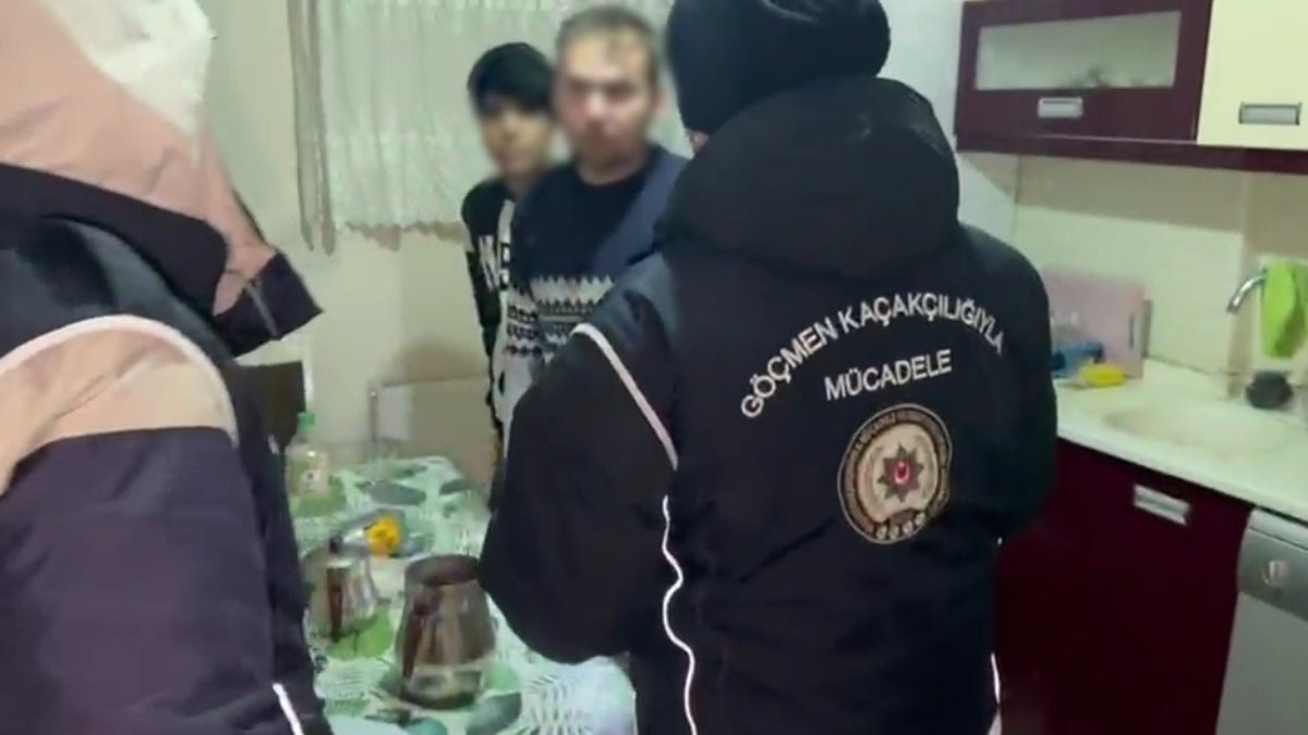 Kars’ta apart operasyonu: 4 düzensiz göçmen yakalandı