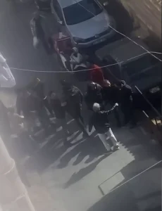 Kasımpaşa’da Motokurye Kavgası