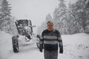 Kastamonu ve Samsun’da Karla Mücadele