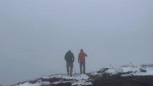 Kastamonu’da bayram tatilinde kar yağışının tadını çıkardılar