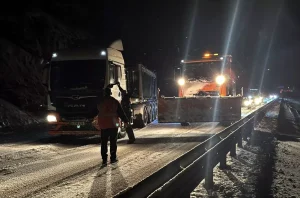 Kastamonu’da Kar Yağışı Ulaşımı Olumsuz Etkiledi