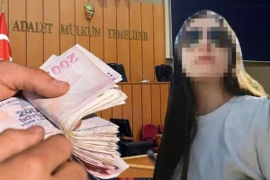 Katibe adliye odasında aşk şantajı! Birlikte oldukları anları gizlice kaydedip…