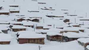 Kavrun Yaylası’nda Kar Kalınlığı 3 Metreyi Aştı