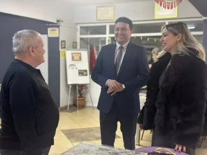 Kaymakam Temurci Huzurevi Sakinlerini Ziyaret Etti