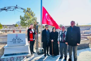 Kayseri Aile ve Sosyal Hizmetler İl Müdürü Çıngır’dan şehit kabrine ziyaret