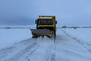 Kayseri’de Kar Yolları Açıldı