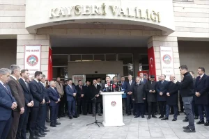 Kayseri’de Ramazan Bayramı Bayramlaşması