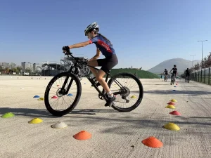 Kayseri’de Recep Tayyip Erdoğan Millet Bahçesi’ndeki BMX parkuru ilgi görüyor