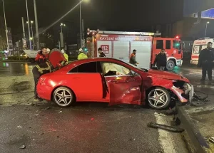 Kayseri’de Trafik Kazası: 2 Yaralı