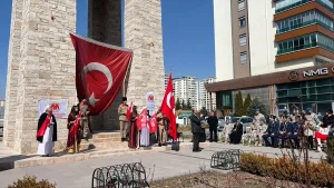 Kayseri’deki Çanakkale Deniz Zaferi’nin 111. yıl dönümü kutlandı