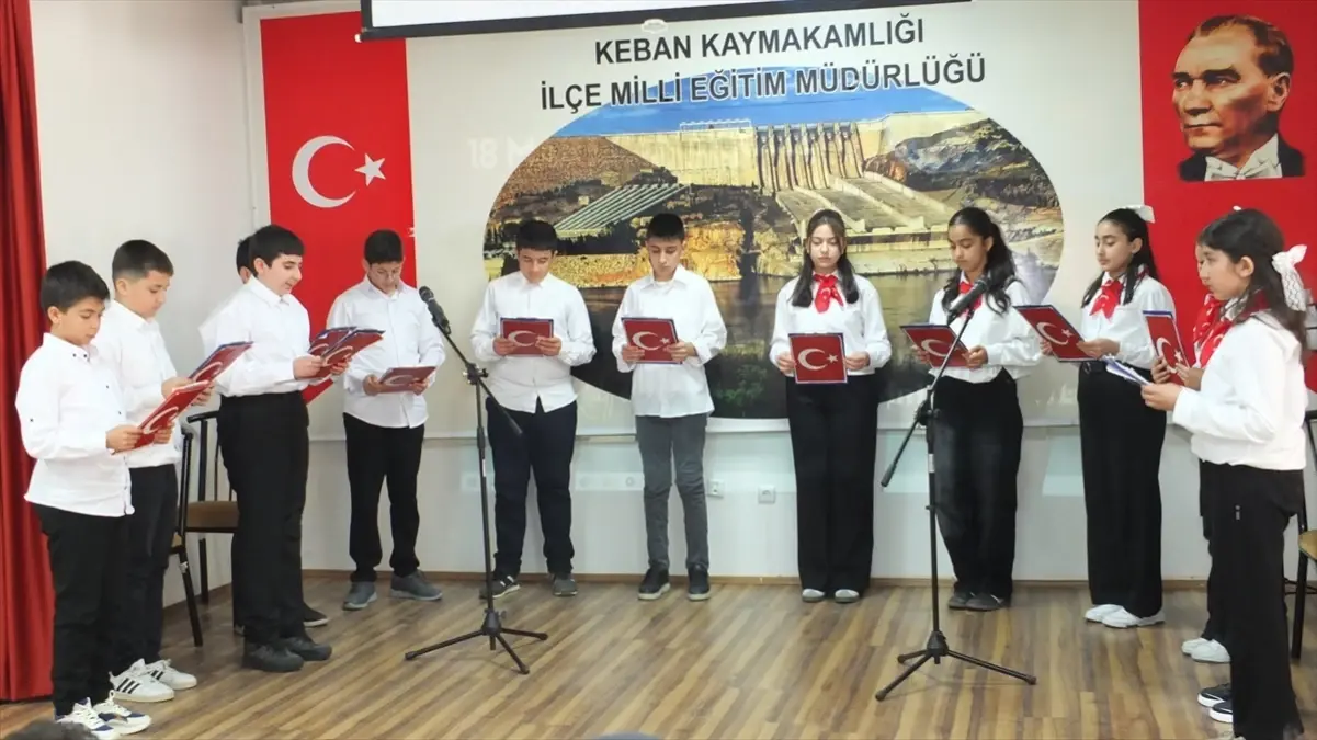 Keban’da İstiklal Marşı Programı