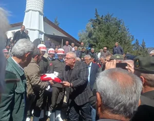 Kıbrıs Gazisi Cemali Karakuş’un Cenazesi