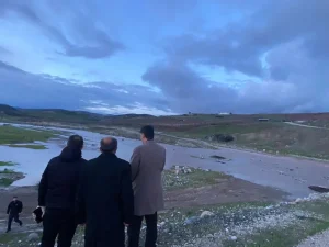 Kilis’te Traktörle Mahsur Kalan Kişi Kurtarıldı