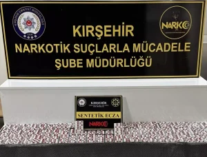 Kırşehir’de Uyuşturucu Operasyonu: 1110 Hap Ele Geçirildi