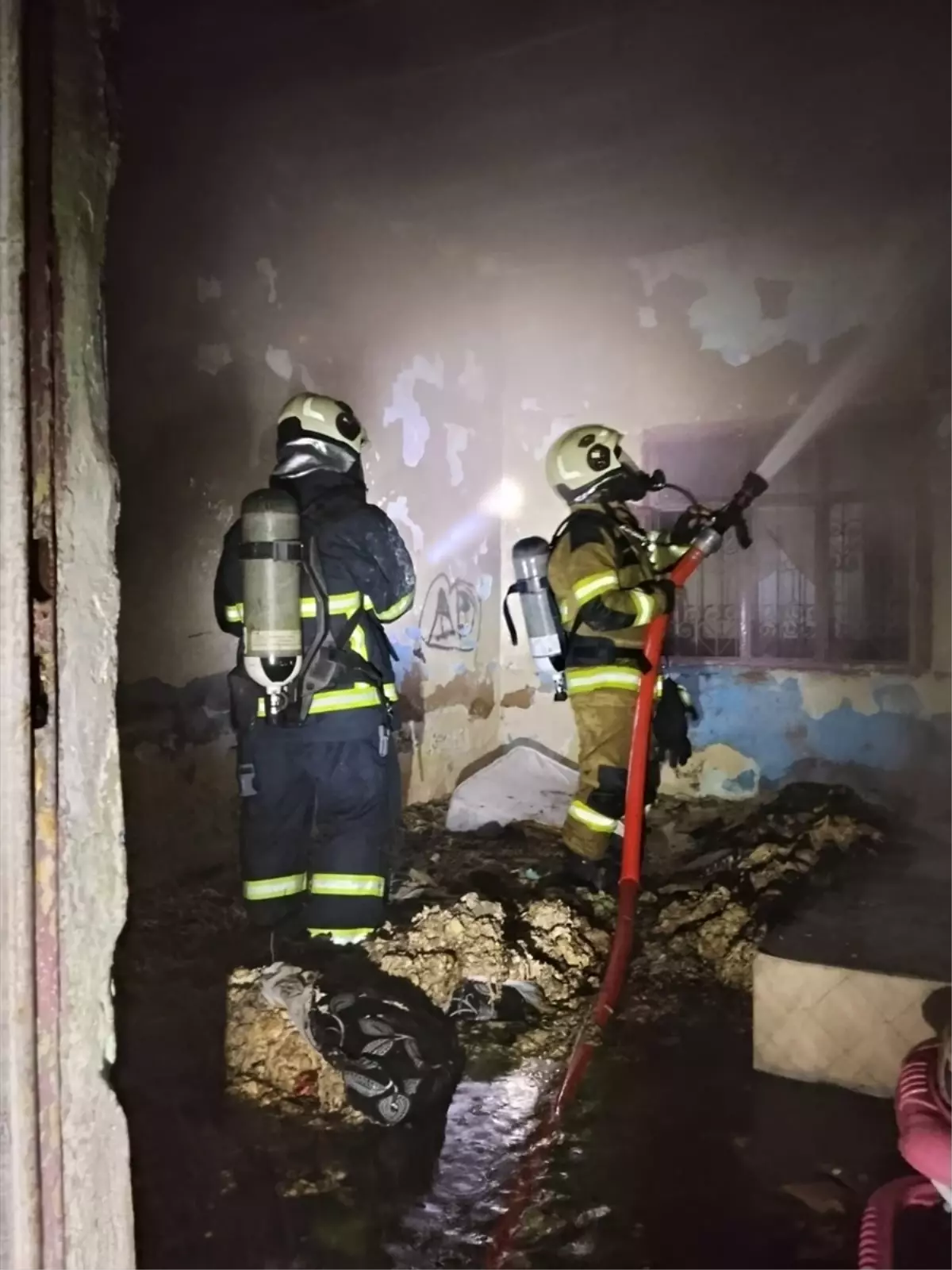 Kızıltepe’de Müstakil Evde Yangın