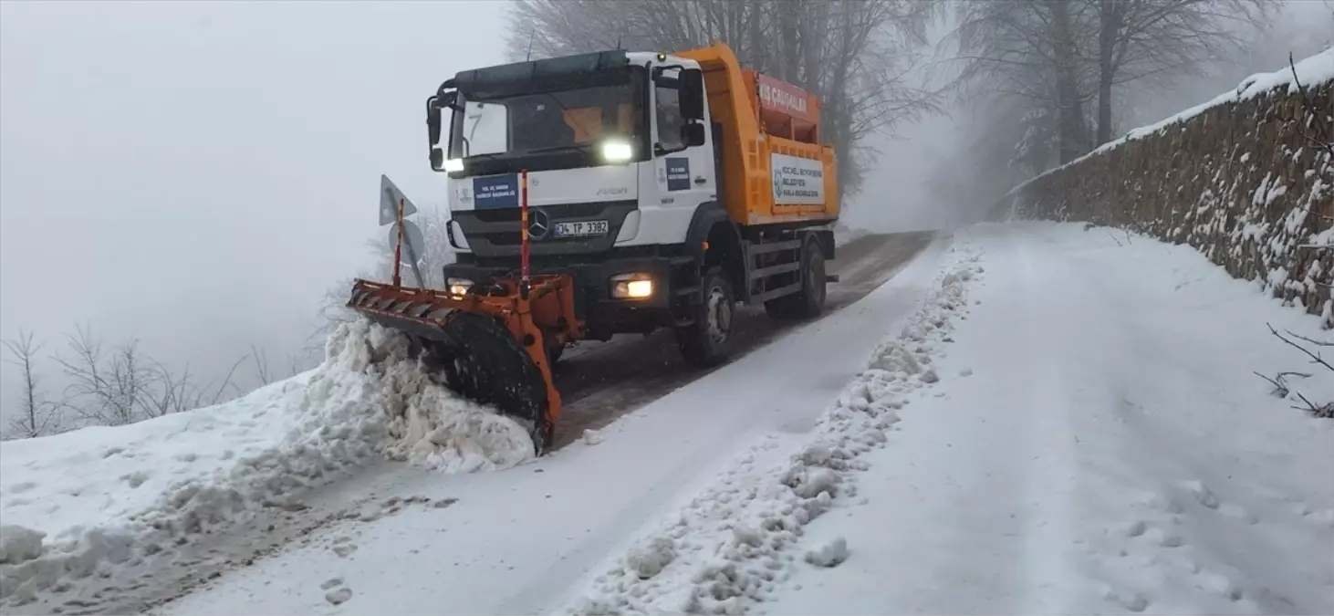 Kocaeli’de Kar Yağışı Etkili Oldu
