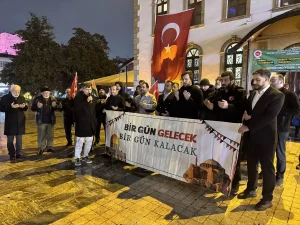 Kocaeli’de Mescid-i Aksa Protestosu