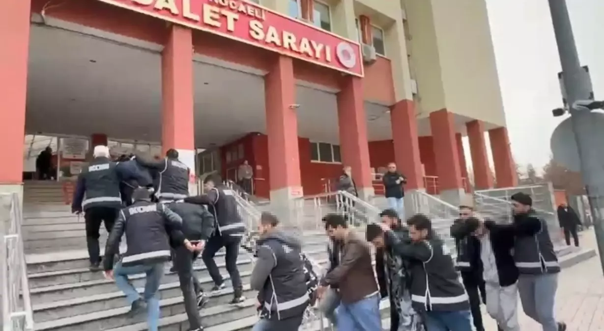 Kocaeli’de Suç Örgütüne Operasyon: 7 Tutuklama