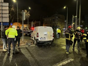 Kocasinan’da Trafik Kazası: İki Sürücü Yaralandı