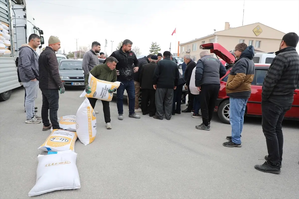 Konya’da Kuraklığa Dayanıklı Tohum Desteği