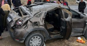 Konya’da otomobil takla attı: 1 ölü, 1 yaralı