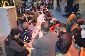 Konya’da Ümmet İftarı Geleneksel Olarak Yapıldı