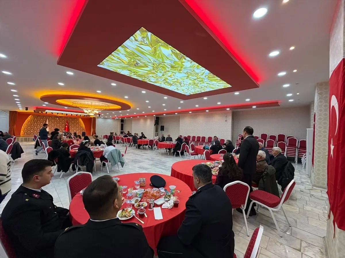 Korgun’da şehit yakınları ile gaziler iftarda buluştu