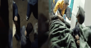 Korkunç anlar: Santralde beline kadar betona gömüldü