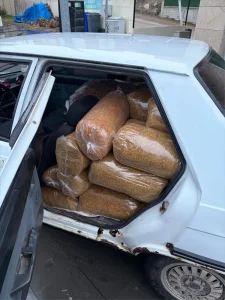 Koyulhisar’da Gümrük Kaçağı Tütün Ele Geçirildi