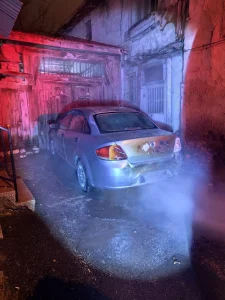 Kütahya’da Araç Kundaklandı, Şüpheli Tutuklandı