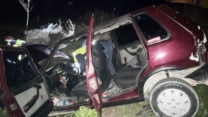 Kütahya’da otomobil şarampole yuvarlandı: 4 yaralı