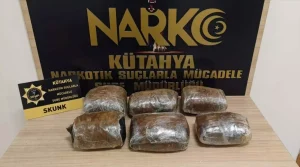 Kütahya’da Uyuşturucu Operasyonu: 12 Tutuklama