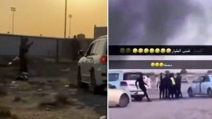 Kuveyt’te düşen ABD uçağının pilotuna Kuveytliler meydan dayağı attı