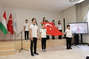 Macaristan’da 18 Mart Şehitleri Anma Günü ve Çanakkale Deniz Zaferi dolayısıyla tören yapıldı