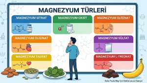 Magnezyum türleri ve etkileri: Hangi magnezyum ne için kullanılır