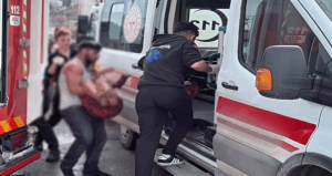 Mahallede çıkan yangını izleyen çocuk felaketi yaşadı