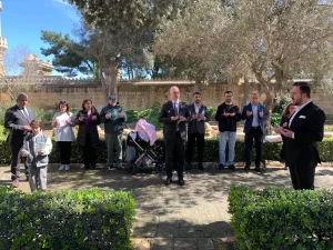 Malta’daki Türk Şehitliği’nde 18 Mart Şehitleri Anma Günü için tören düzenlendi