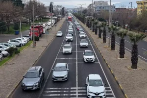 Manisa’da Trafik Yoğunluğu Artmaya Başladı