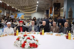 Mardin’de farklı inanç gruplarının temsilcileri “Kardeşlik İftarı”nda buluştu