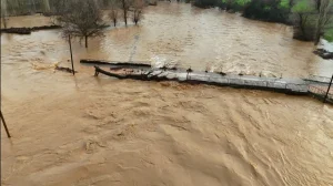 Mardin’de Köprü Yıkıldı
