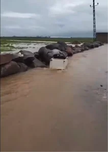 Mardin’de Sağanak Sonrası Eğlenceli Anlar