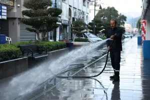 Marmaris’te Camilere Temizlik Çalışmaları