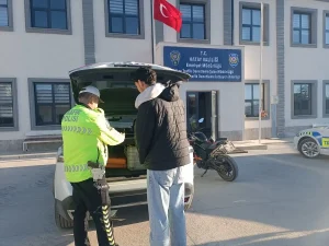 Motosikletli Akrobatı 46 Bin Lira Ceza