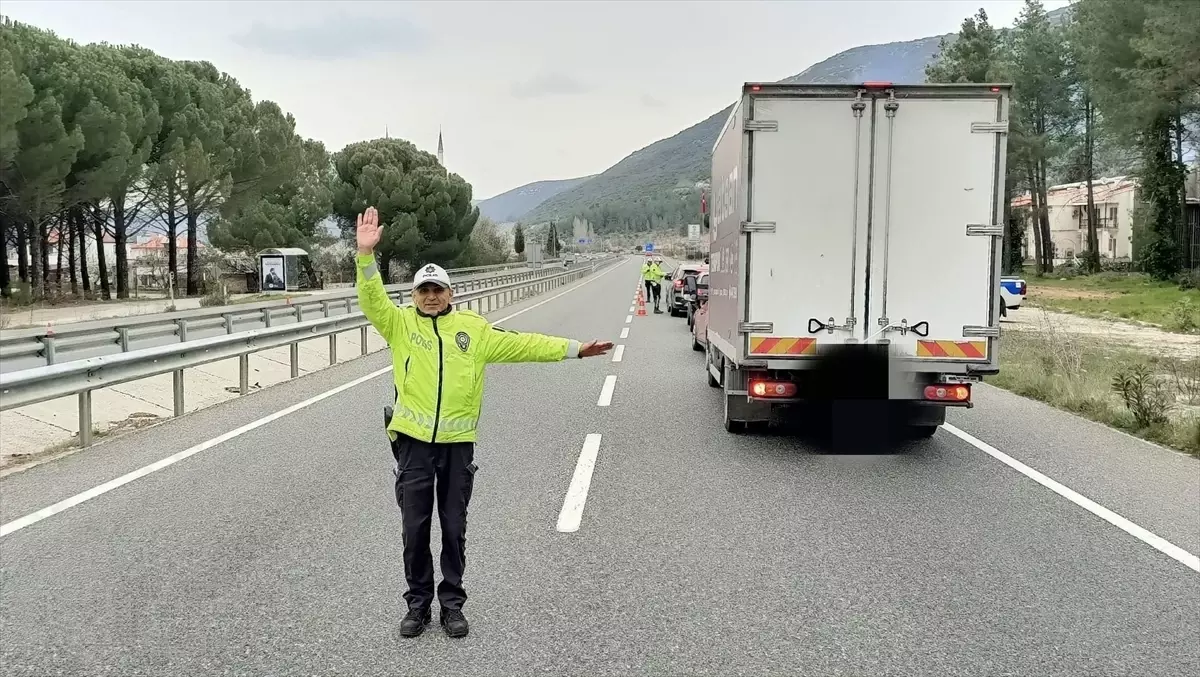 Muğla’da Bayram Trafik Denetimi
