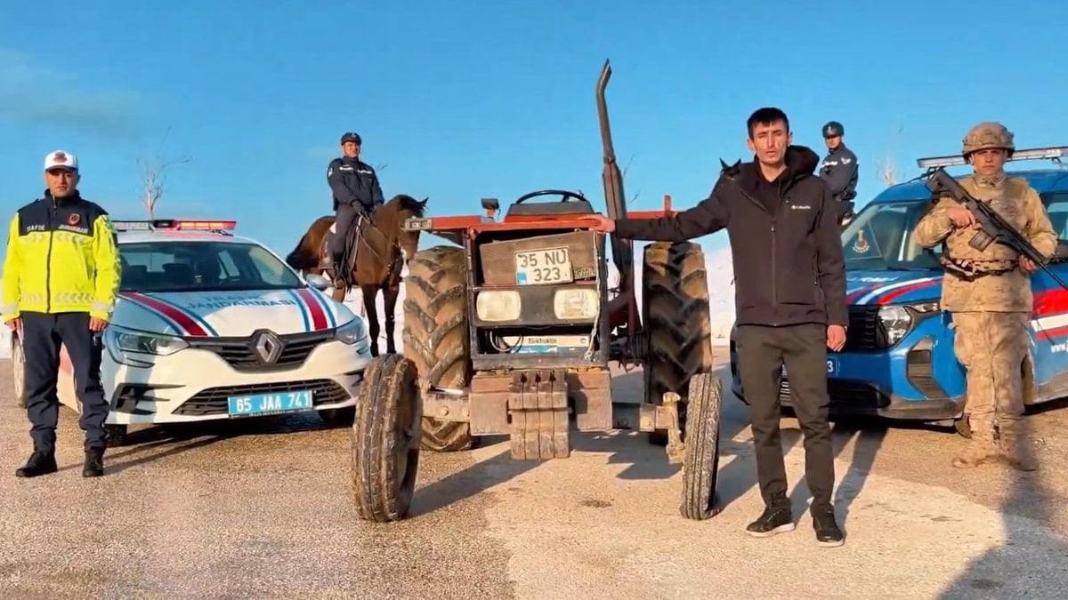 Muğla’da çalınan traktör, 21 yıl sonra Van’da bulundu