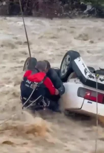 Muğla’da Sel Felaketi: 1 Ölü, 1 Yaralı