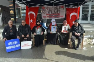 Muş’ta Evlat Nöbeti Devam Ediyor