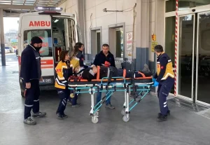 Nazilli’de İşçi Çatıdan Düştü