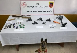 Nevşehir’de Tarihi Eser Operasyonu